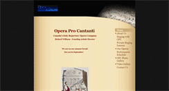 Desktop Screenshot of procantanti.com